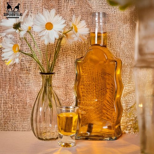 5x BUTELKA SZKLANA na NALEWKI WINO SOK LIKIERY BIMBER FALA 500 ml 0,5 L na Arena.pl