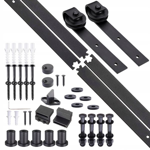 System drzwi przesuwnych 2m loft retro barn door zdjęcie 6