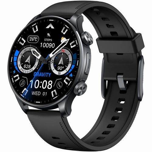smartwatch gravity czarny 2 paski gt35-1 na Arena.pl