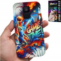 ETUI DO SAMSUNG A6 2018 - KOSZYKÓWKA NBA GAME TIME, CASE + SZKŁO