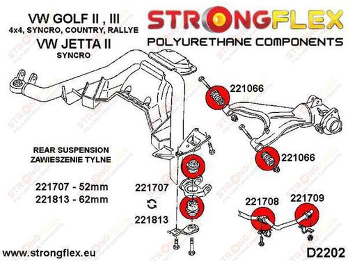 Tuleja belki tylnej 62mm na Arena.pl