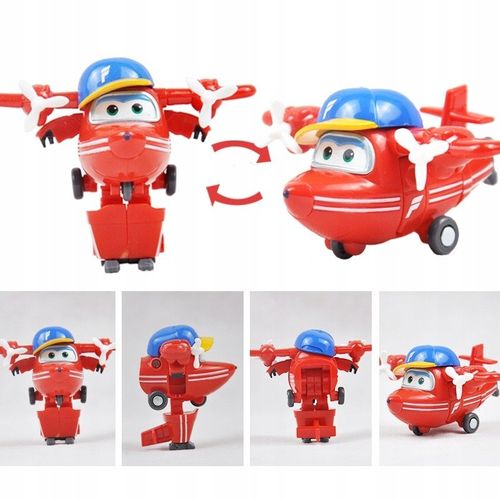 SUPER WINGS FLIP FIGURKA TRANSFORMUJĄCA SAMOLOT na Arena.pl