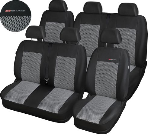 Pokrowce MIAROWE do VW T5 2+1 1+2 6os 03-15r. P2 na Arena.pl