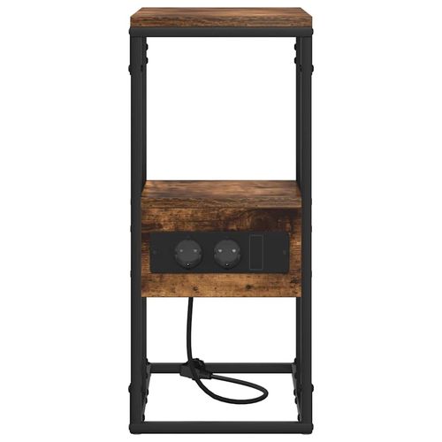 Szafka Nocna z szufladą Wędzony dąb 41.5 x 26 x 60.5 cm na Arena.pl