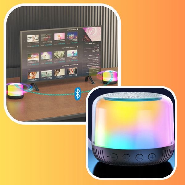 GŁOŚNIK PRZENOŚNY BEZPRZEWODOWY BLUETOOTH 5.1 RGB zdjęcie 2