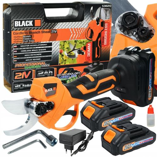 ZESTAW SEKATOR AKUMULATOROWY ELEKTRYCZNY 30mm 100W 2 x AKUMULATOR 2 Ah na Arena.pl