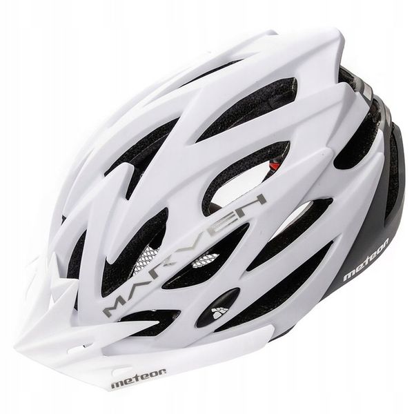 KASK ROWEROWY REGULOWANY METEOR MARVEN S 52-56cm siatka otwory wentylacyjne zdjęcie 2