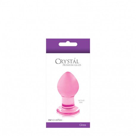 Crystal Szklany Korek analny small zdjęcie 1