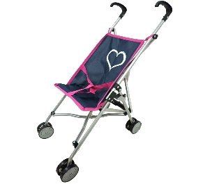 MILLY MALLY 4750 Wózek dla lalek Julia Prestige Navy na Arena.pl