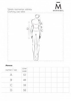 Sweter Manesa Mint rozmiar - ONE SIZE MINT na Arena.pl