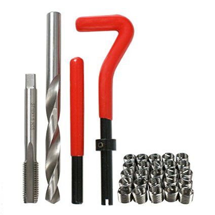 ZESTAW DO NAPRAWY REGENERACJI ZERWANYCH USZKODZONYCH GWINTÓW M5 - M12 131EL na Arena.pl