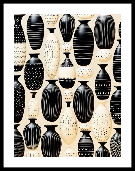 Plakat 30x40cm Monochromatyczna Harmonia zdjęcie 3