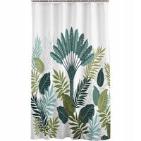 ZASŁONA PRYSZNICOWA TEKSTYLNA KOTARA DO WANNY ZASŁONKA POD PRYSZNIC KURTYNA