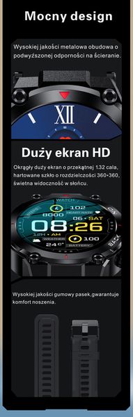 SMARTWATCH MĘSKI GRAVITY GT8-1 - z GPS (sg017a) zdjęcie 16