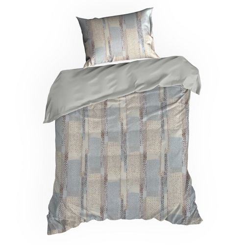 Pościel z mikrowłókna ALLISON 160X200 70X80X2 szara na Arena.pl