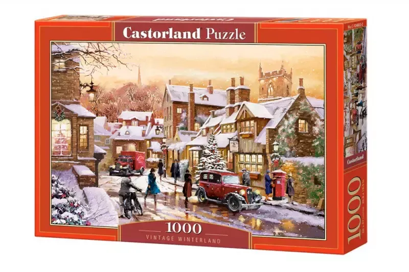 Puzzle 1000 elementów Vintage Winterland zdjęcie 1