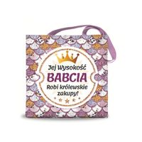 torba na zakupy Jej Wysokość Babcia o złotym sercu | 3333-B2