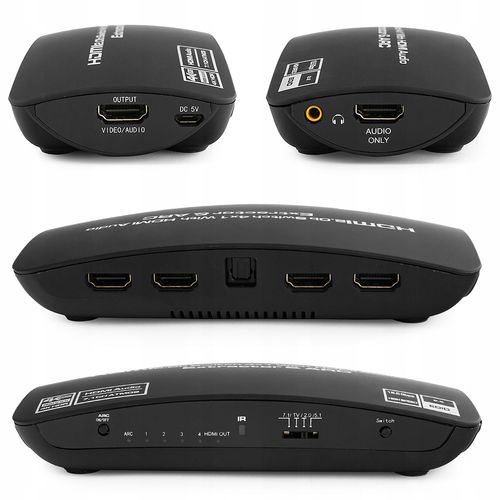 Rozgałęźnik HDMI 1/4 Spacetronik SPH-RAE04 na Arena.pl