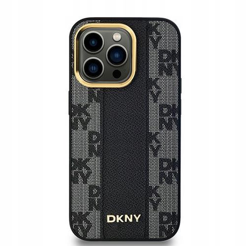 Etui do iPhone 14 Pro Max DKNY Leather Checkered Mono Pattern MagSafe na Arena.pl