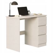 Biurko komputerowe młodzieżowe nowoczesne z szufladami loft