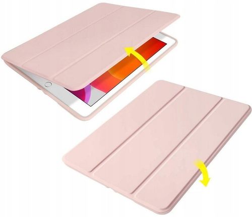 ETUI SMART CASE POKROWIEC DO APPLE IPAD 10.2 7 8 9 GEN RÓŻOWY Z KLAPKĄ na Arena.pl