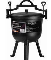 Kociołek myśliwski / Garnek żeliwny 8L