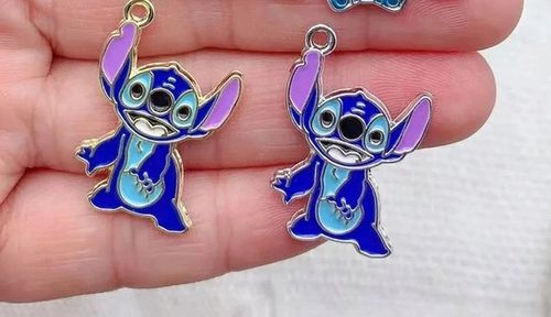 ZESTAW KORALIKÓW DO ROBIENIA BIŻUTERII BRANSOLETEK 72 EL LILO STITCH na Arena.pl