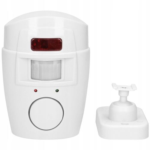 ALARM BEZPRZEWODOWY CZUJNIK RUCHU NA BATERIE SYRENA DO DOMU GARAŻU 2 na Arena.pl