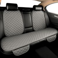 MATA OCHRONNA NA TYLNĄ KANAPĘ SAMOCHODOWĄ POD FOTELIK UNIWERSALNA EKO SKÓRA