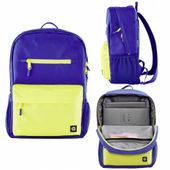 Plecak WIELOFUNKCYJNY na laptopa notebooka do 15.6 cali HP niebiesko żółty