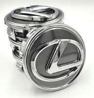 LEXUS DEKIELKI na felgi zaślepki felg KAPSLE kołpaczki 62mm 4 szt 62/56mm