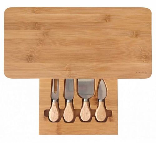 DESKA DO KROJENIA I SERWOWANIA SERÓW Z PRZYBORAMI KINGHOFF KH-1567 na Arena.pl