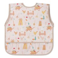 BABYONO FARTUSZEK ŚLINIAK WODOODPORNY DLA DZIECI ZAPINANY NA RZEP