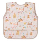 BABYONO FARTUSZEK ŚLINIAK WODOODPORNY DLA DZIECI ZAPINANY NA RZEP