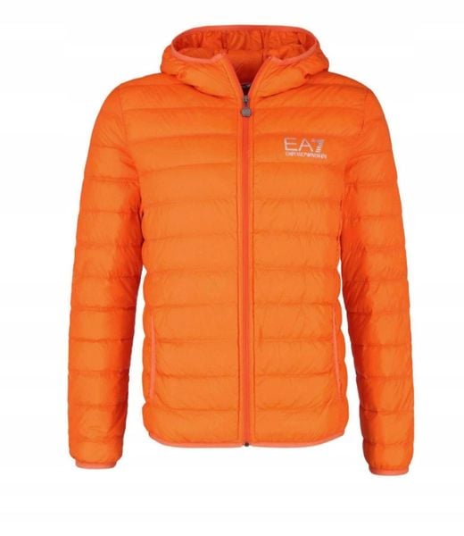 EA7 Kurtka Regular Fit POMARAŃCZOWY M zdjęcie 1