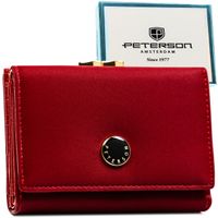 portfel damski skóra+pu ptn ps15-09-hnl-3057 red