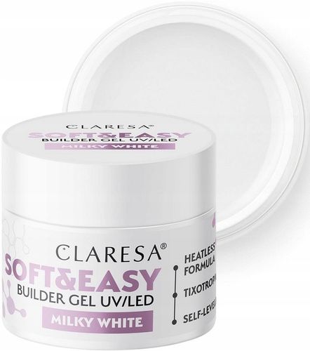 Claresa Soft Easy Gel Żel Budujący Milky White 45g na Arena.pl
