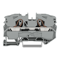 Wago złączka przelotowa 2 - przewodowa na szynę DIN 16mm2 2016-1201 1szt
