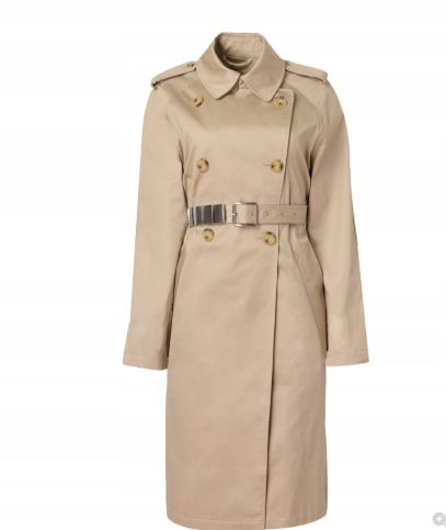 CHRISTOPHER KANE CLASSIC TRENCH COAT BEZOWY L na Arena.pl