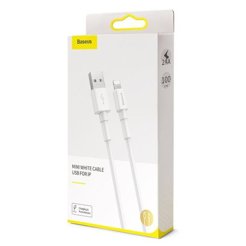 BASEUS MINI WHITE LIGHTNING CABLE 100CM WHITE na Arena.pl