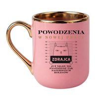 Elegant Różowo-Złoty 330 ml