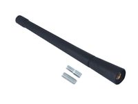 Maszt antenowy 17 cm, gumowany, z 2adapterami: 5 i 6 mm