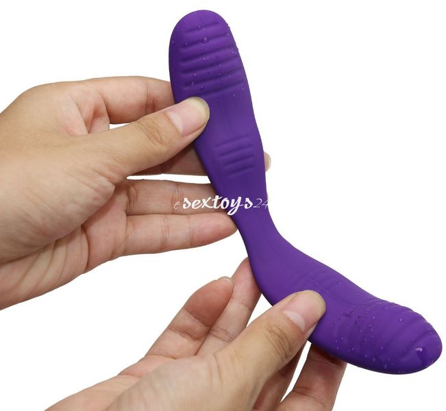 MASAŻER PENISA i POCHWY Wibrator Dla Par 10 PROG. FIOLETOWY zdjęcie 8