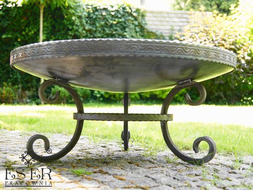 Palenisko ogrodowe 70 cm WĘŻYK surowe - polski producent ES-ER na Arena.pl