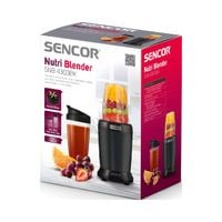 Blender kielichowy SENCOR Nutri SNB 4303BK + 2 bidony w komplecie