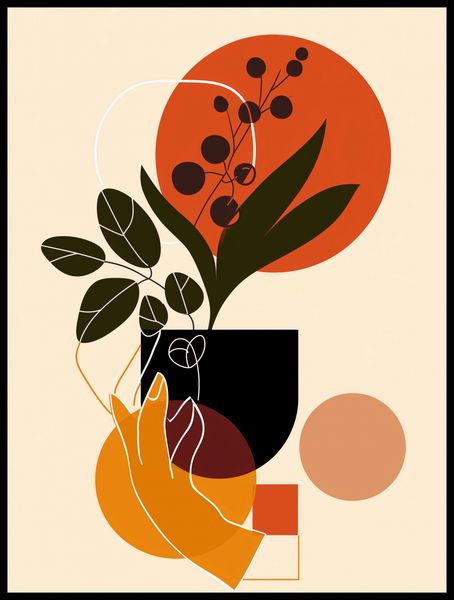 Plakat 60x80cm Dotyk Naturalności zdjęcie 2