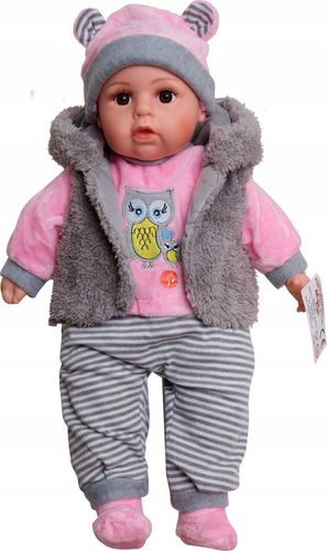 LALKA BOBAS MÓWI I ŚPIEWA POLSKI 45CM+SMOCZEK_68 na Arena.pl