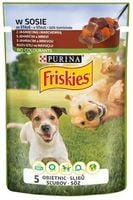 FRISKIES JAGNIĘCINA 85G PIES SZASZETKA