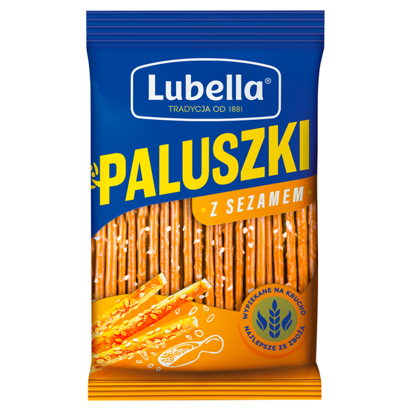 Lubella Paluszki z sezamem 70 g zdjęcie 1
