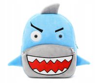 pluszowy plecak dla przedszkolaka rekin D005